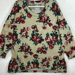 Liberty Love Tunic Top Women’s 3X Lacing Details